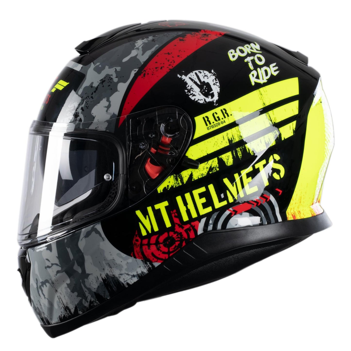 MT Thunder 3 Sniper Full Face Motorcycle Helmet-Win Impex Moto