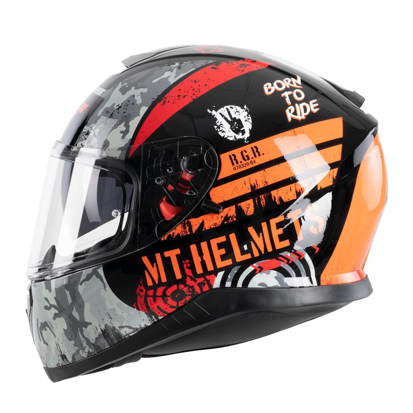 MT Thunder 3 Sniper Full Face Motorcycle Helmet-Win Impex Moto
