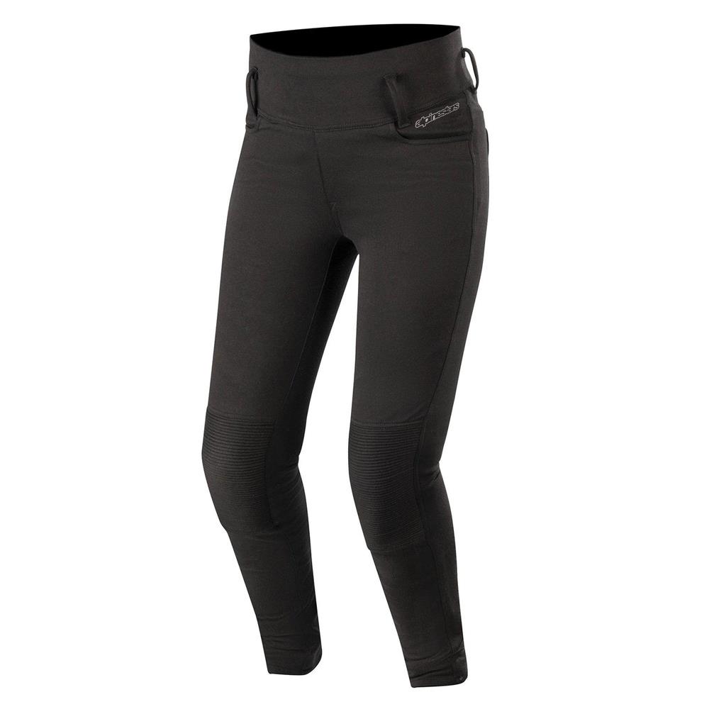 Alpinestars Banshee Women's Short Black Motorcycle Motorbike Leggings-Win Impex Moto