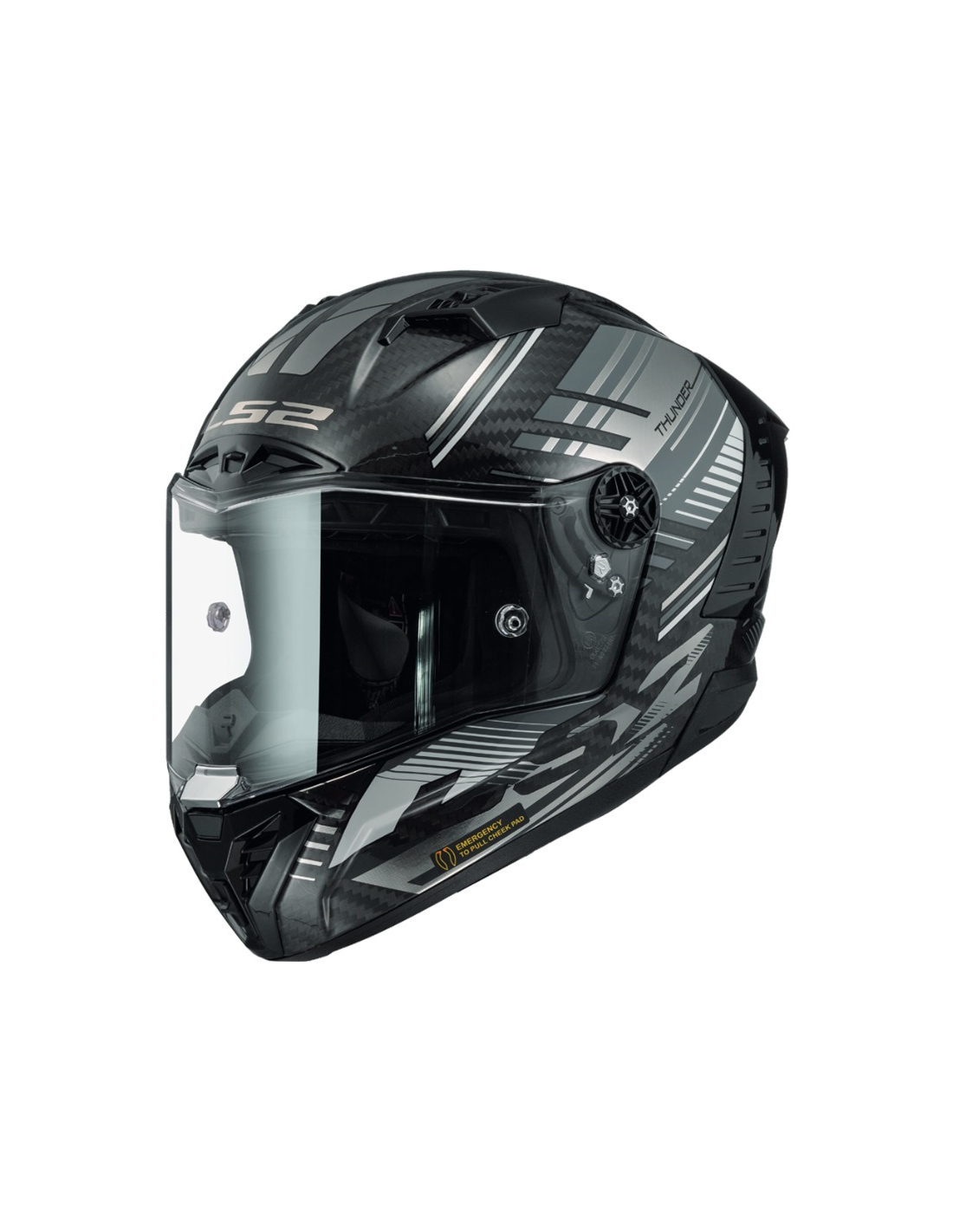 LS2-FF805 Thunder Full Face Motorcycle Motorbike Helmet 2023 with any 1 Free visor-Win Impex Moto