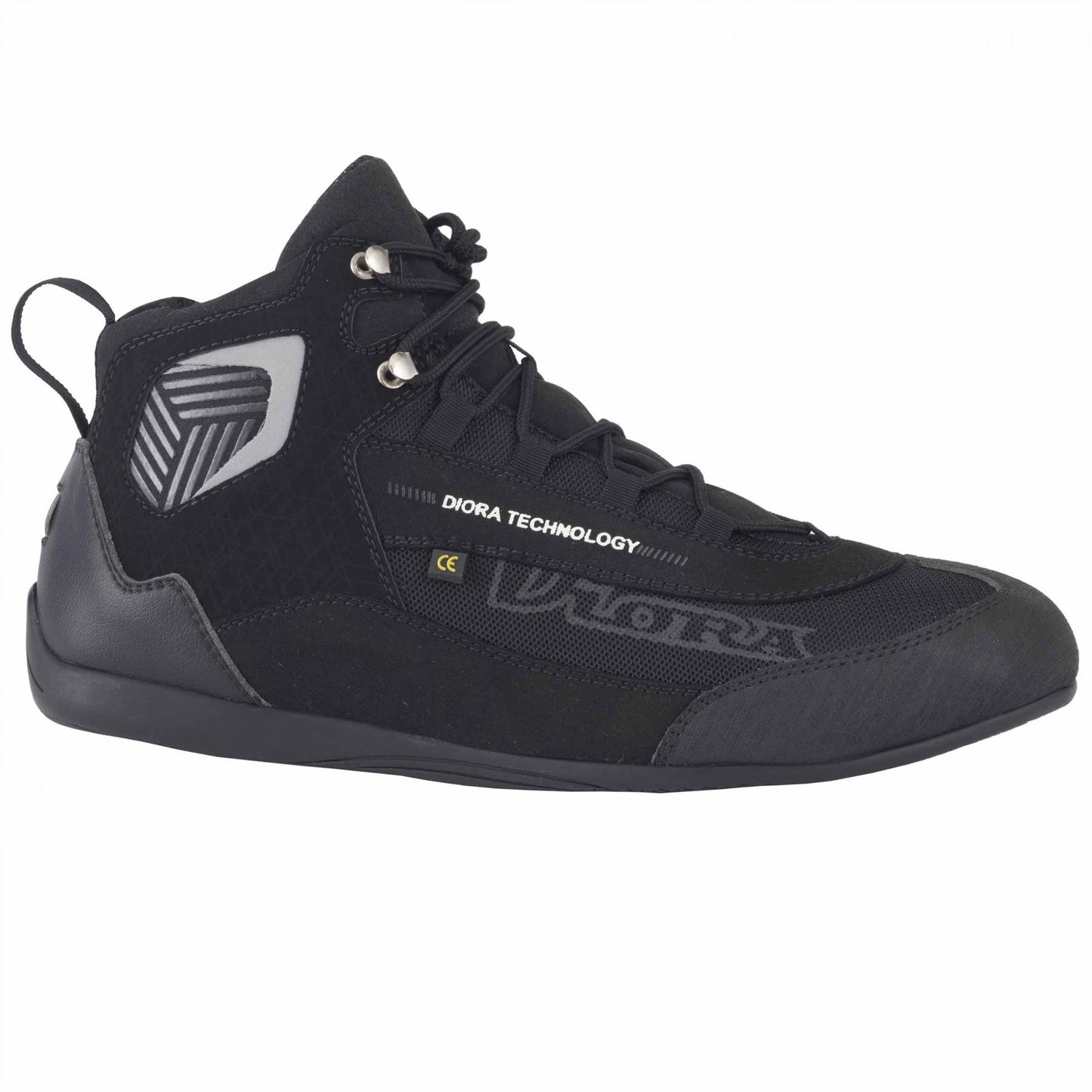 Diora Darwin Hipora Waterproof Motorcycle Boots – Black Grey/Fluo-Win Impex Moto