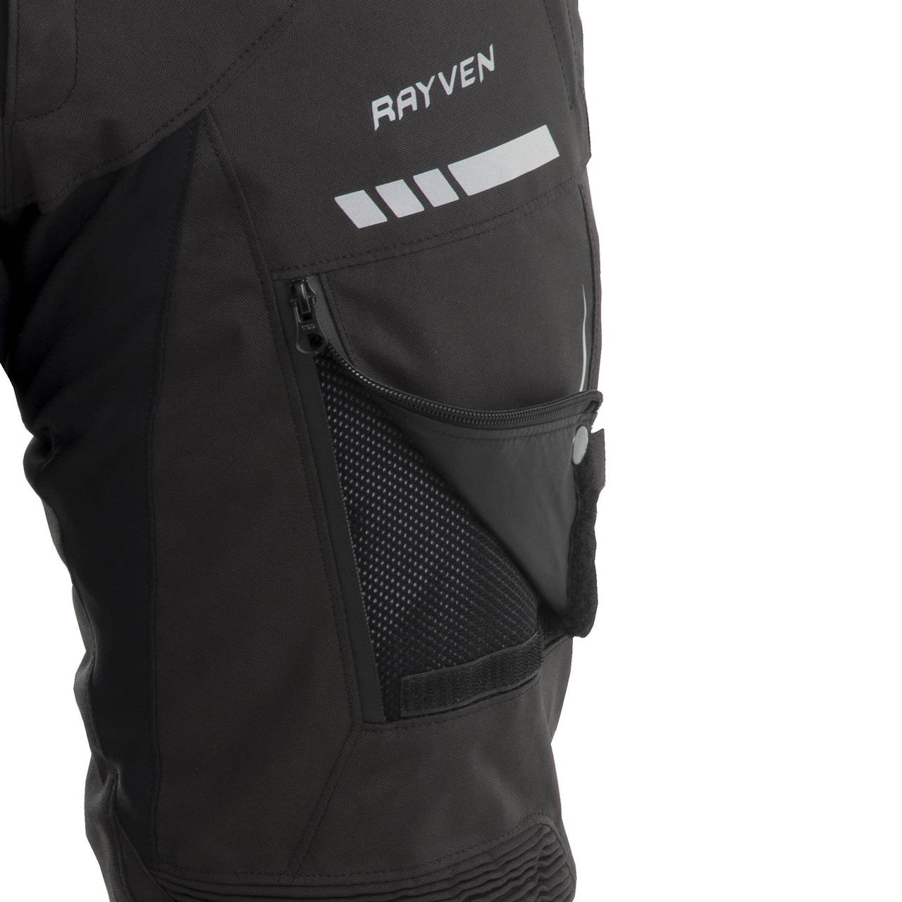 Rayven Road Motorcycle Motorbike Waterproof Regular Leg Trousers – Black-Win Impex Moto