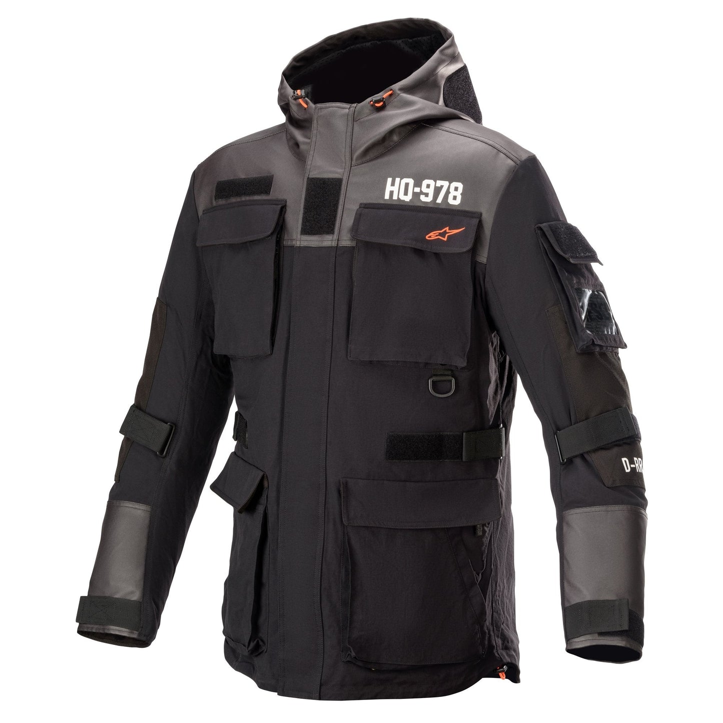 ALPINESTARS DAIJI PARKA BLACK TEXTILE TOURING URBAN RIDING MOTORBIKE JACKET-Win Impex Moto