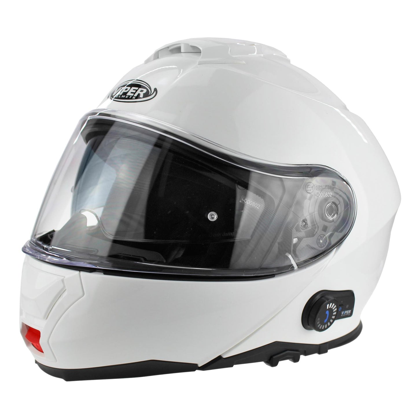 Viper RSV191 Blinc Bluetooth 3.0 Flip Up Modular Motorcycle Helmet-Win Impex Moto