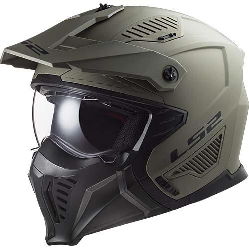 LS2 OF606 DRIFTER SOLID OPEN FACE MOTORCYCLE HELMET-Win Impex Moto