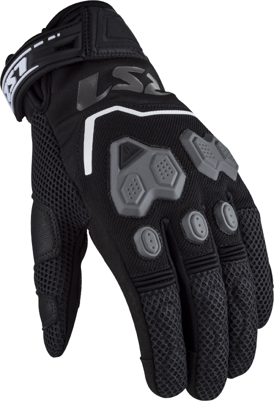 LS2 Vega Short Man Summer GoatSkin Leather Off-Road Motorbike Gloves-Win Impex Moto