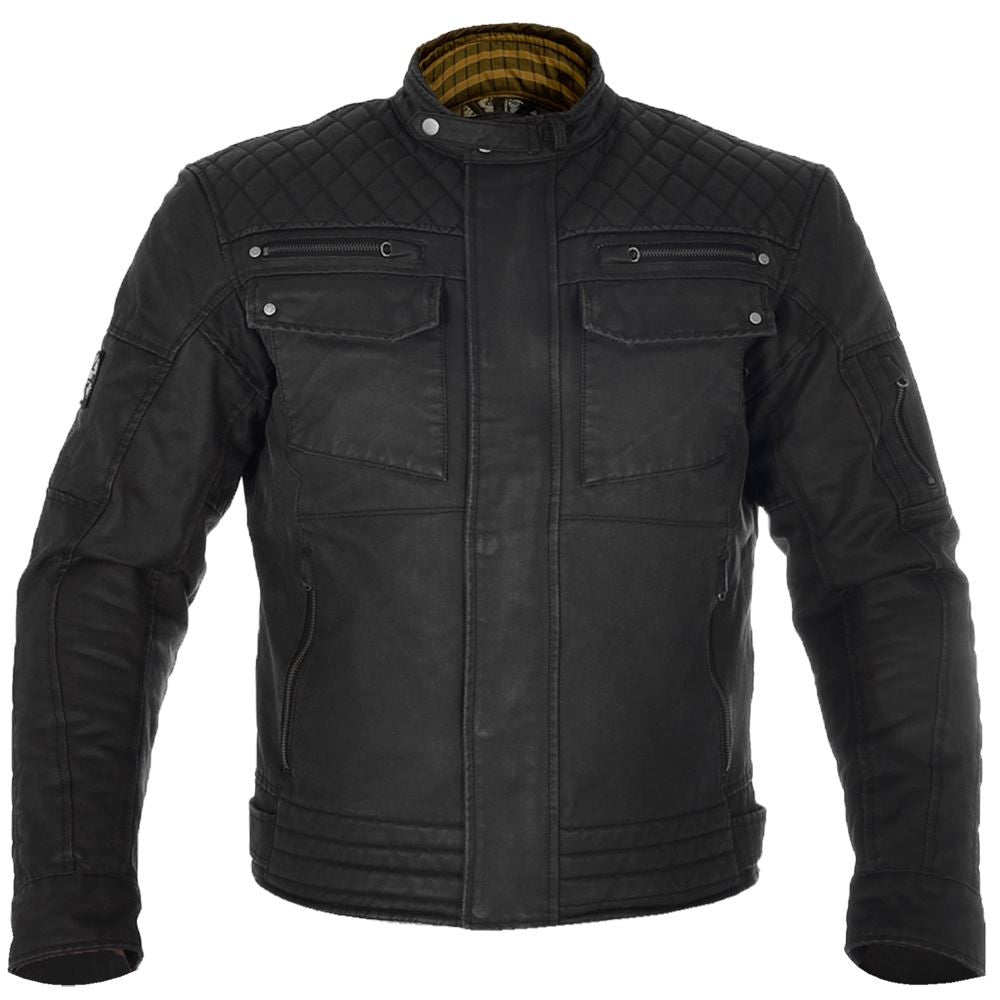Oxford Hardy Wax Classically Styled Motorcycle Touring Jacket-Win Impex Moto