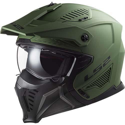 LS2 OF606 DRIFTER SOLID OPEN FACE MOTORCYCLE HELMET-Win Impex Moto