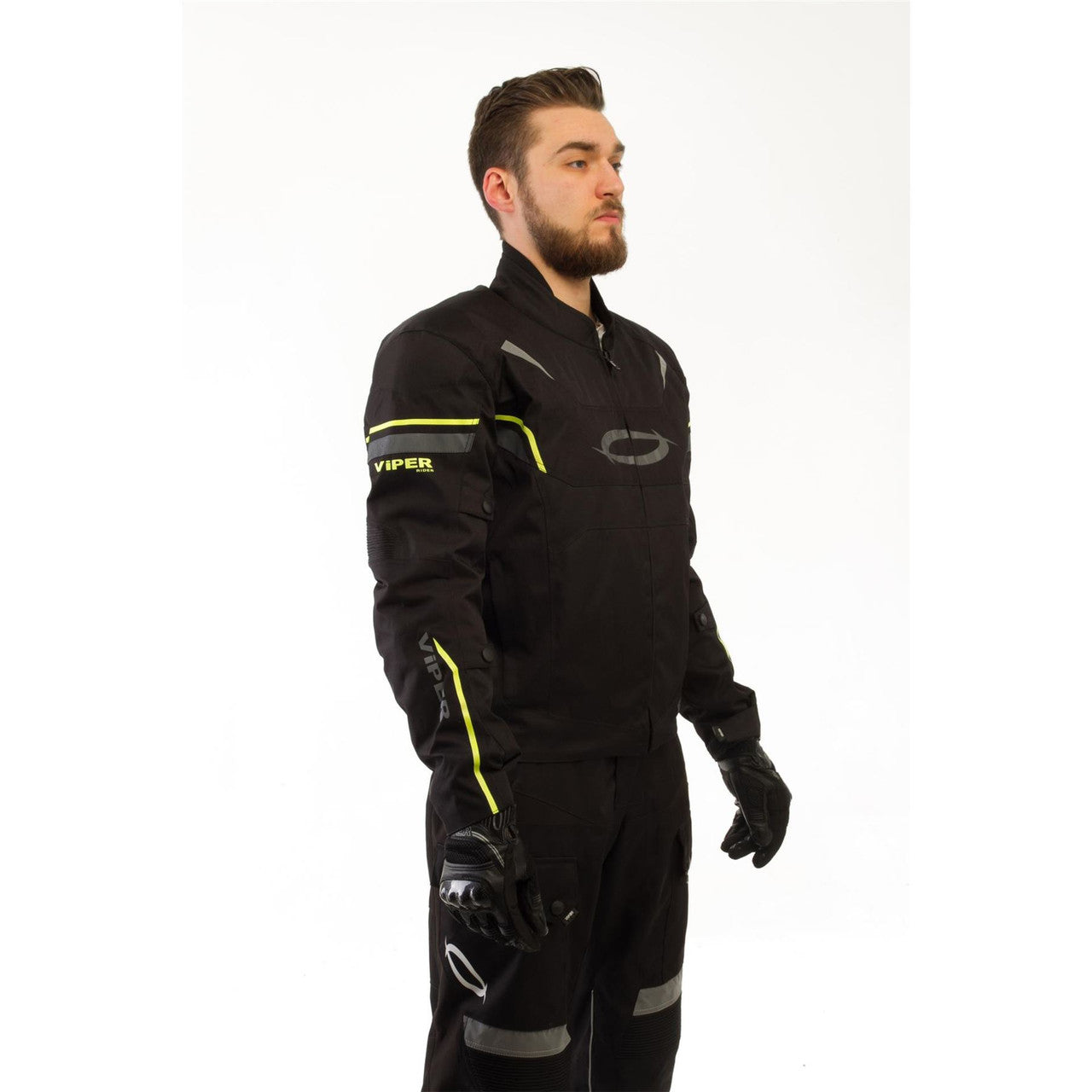 VIPER RIDER REFLEX CE WATERPROOF MOTORCYCLE JACKET-Win Impex Moto