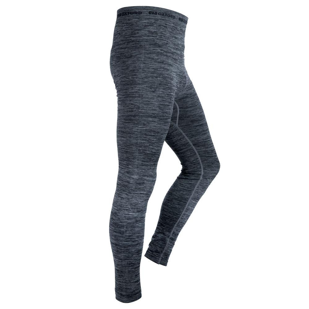 Oxford Men's Motorcycle Advanced Base Layer Pants - (Charcoal Marl)-Win Impex Moto