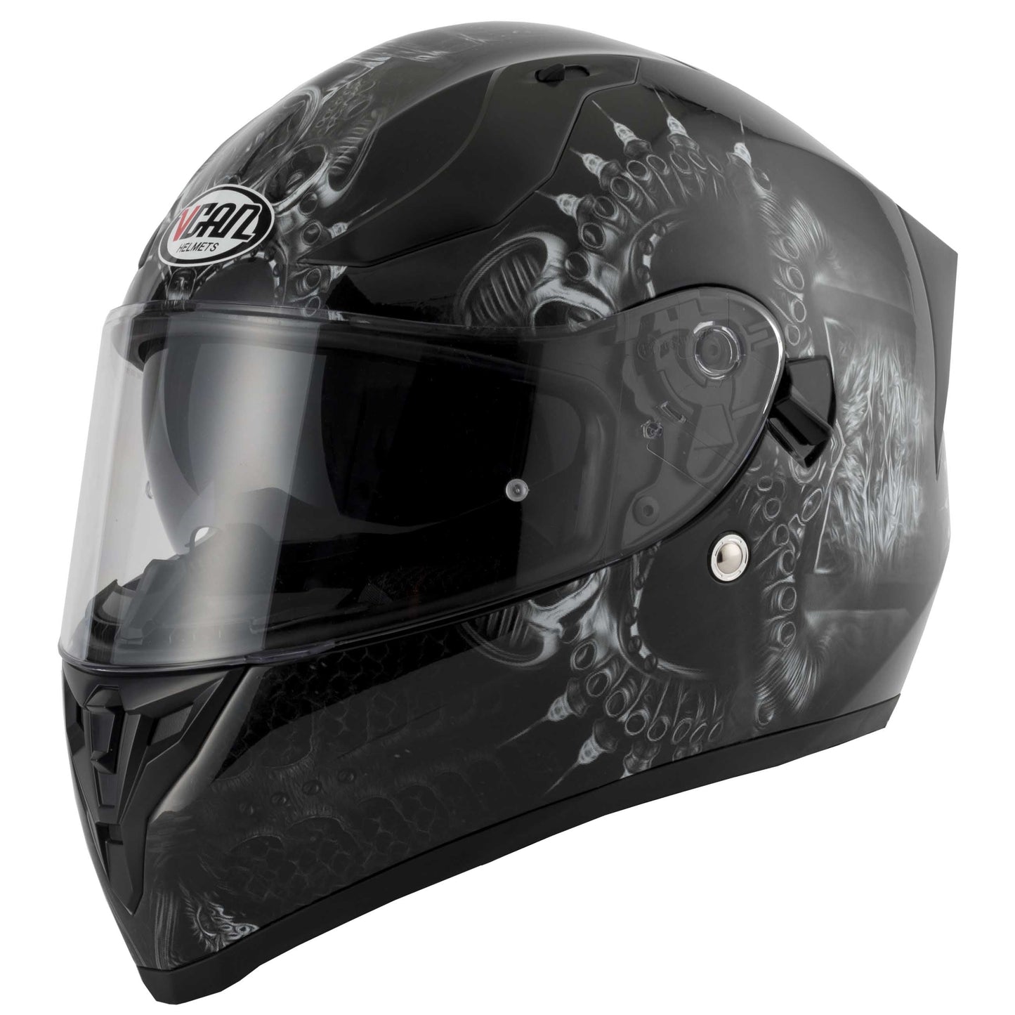 Vcan H128 Drogon Full Face Motorcycle Helmet -Drogon Graphic 2024-Win Impex Moto