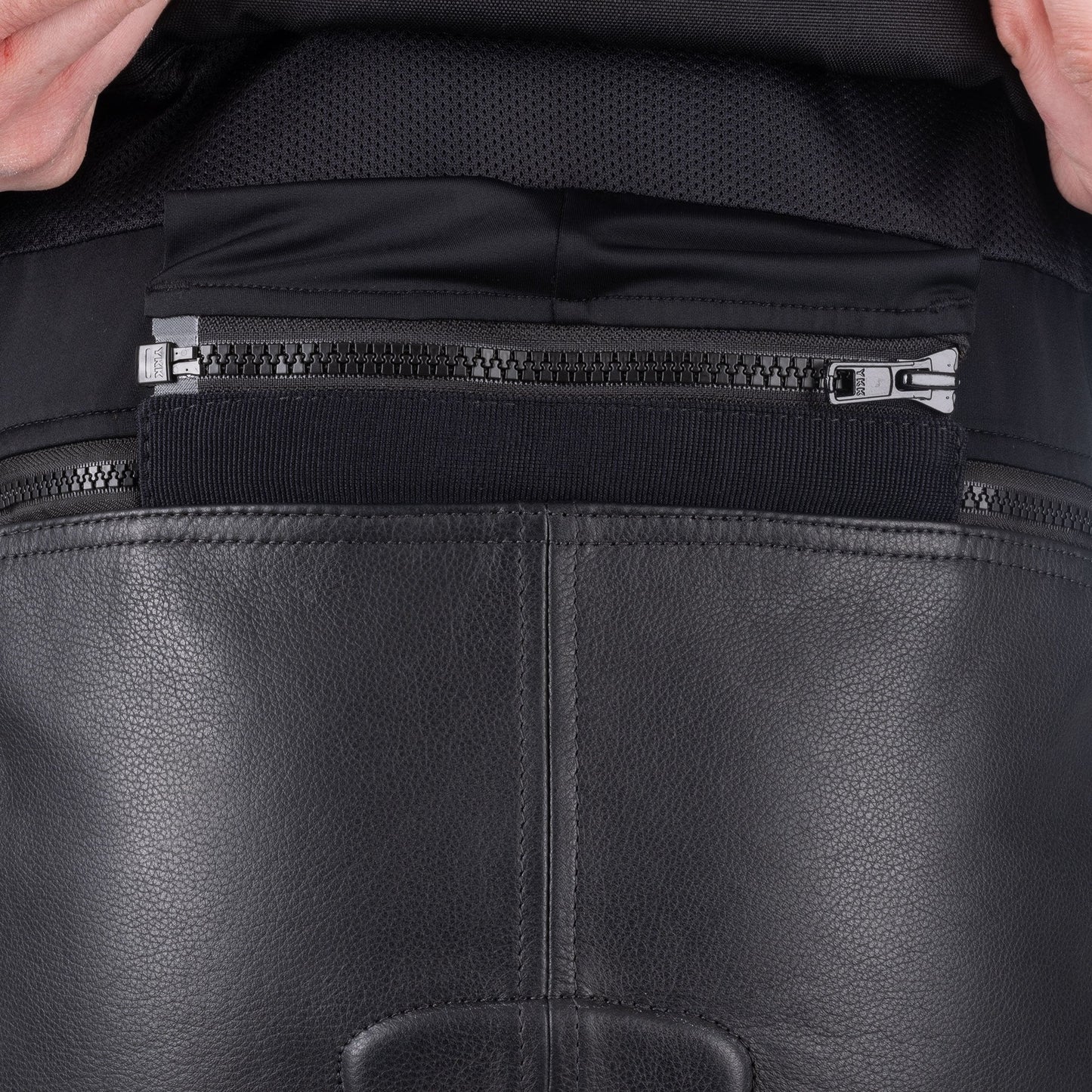 ARMR Raiden 3.0 Multi-Season Leather Pant Black-Win Impex Moto