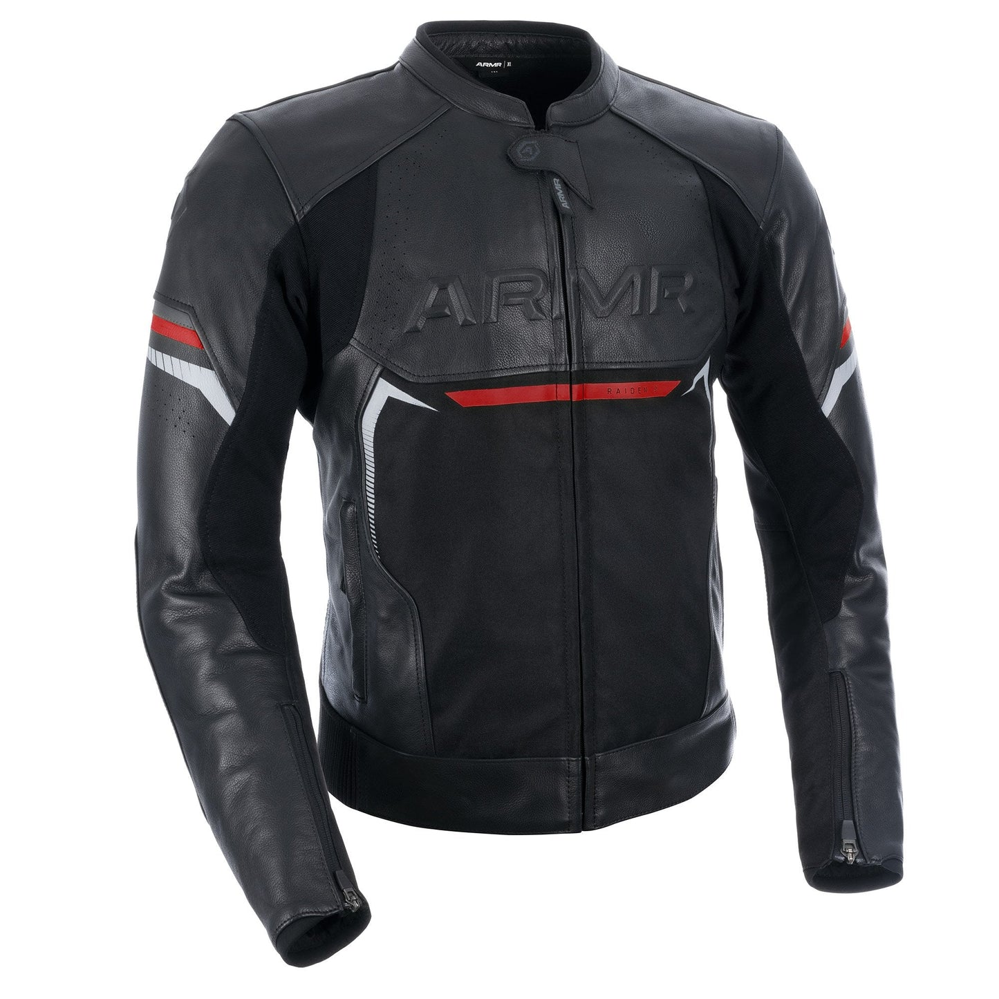 ARMR Raiden 3.0 Multi-Season Leather Jacket-Win Impex Moto