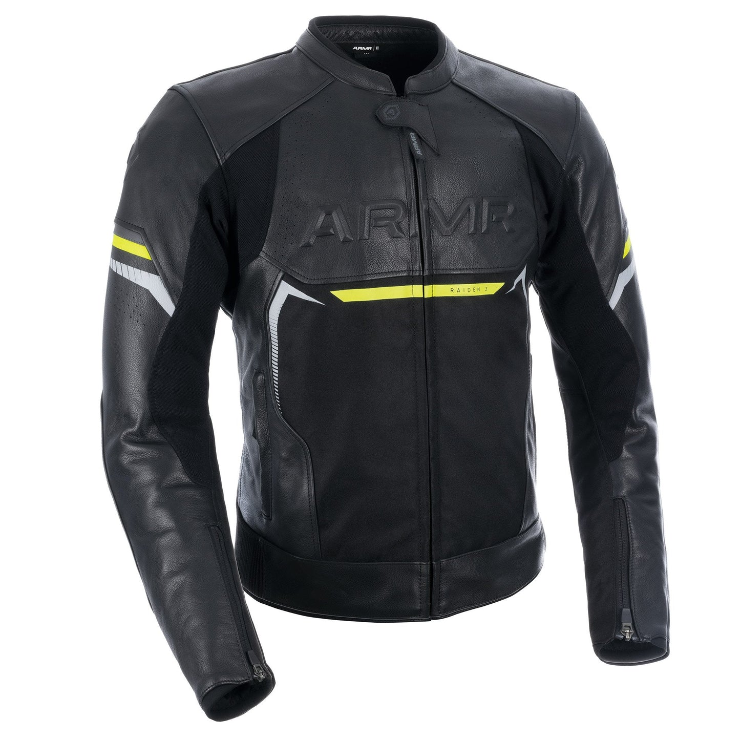ARMR Raiden 3.0 Multi-Season Leather Jacket-Win Impex Moto