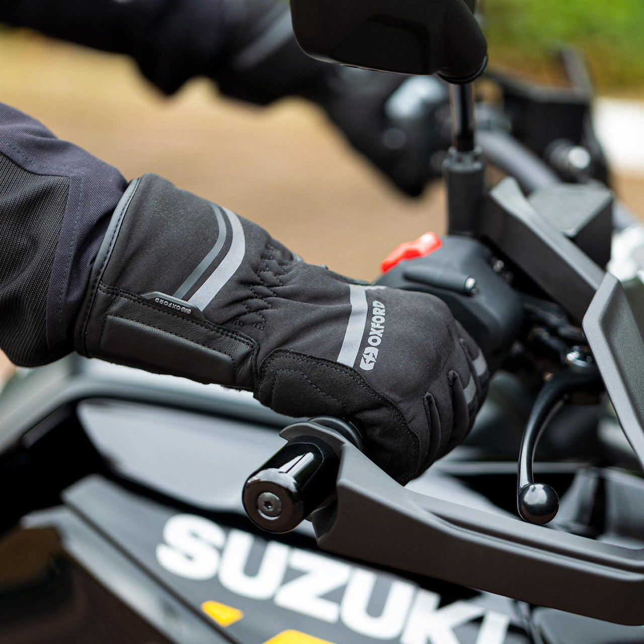 Oxford Ottawa 2.0 Women’s Motorcycle Motorbike Ladies CE Certified Black Glove-Win Impex Moto