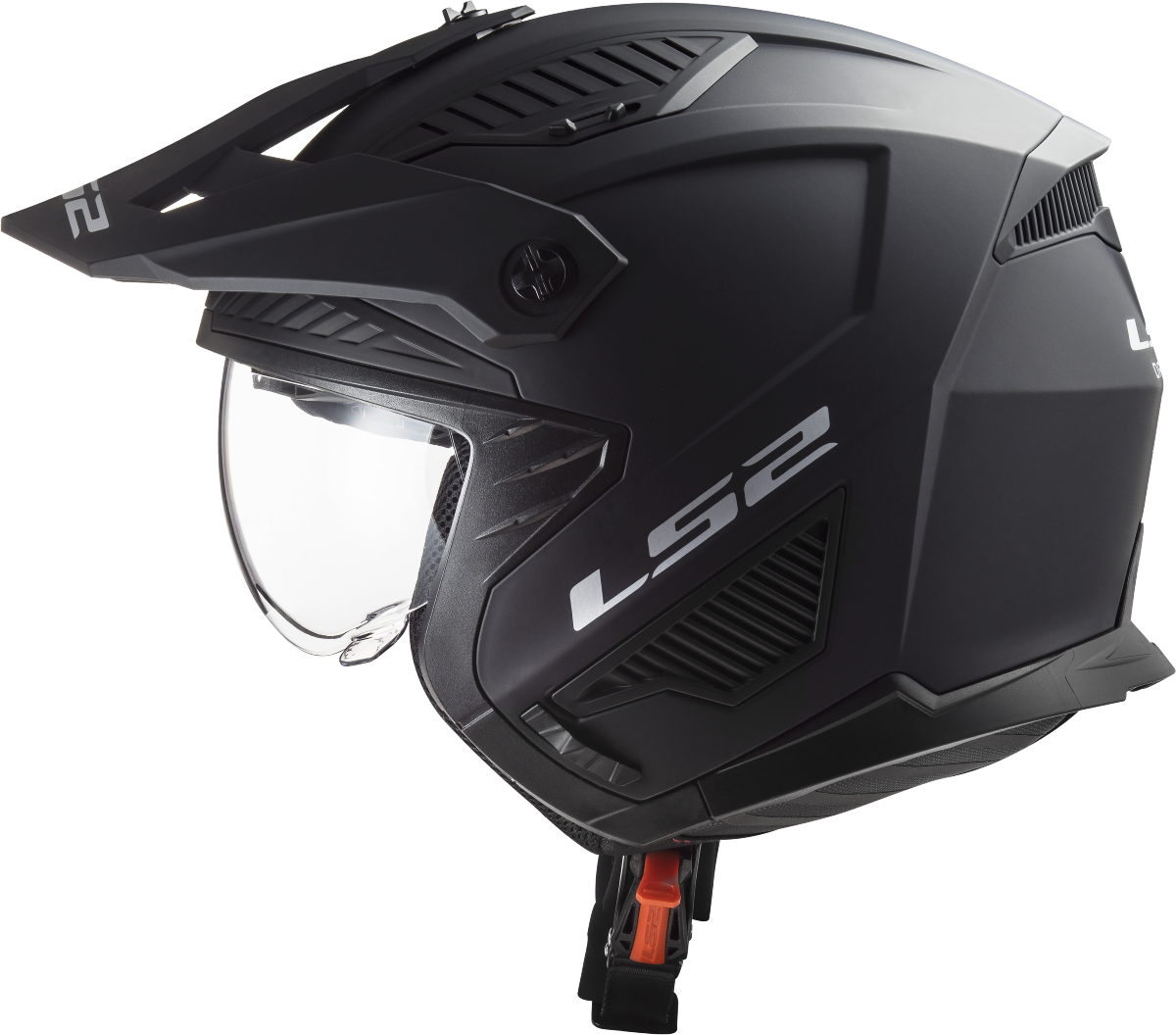 LS2 OF606 DRIFTER SOLID OPEN FACE MOTORCYCLE HELMET-Win Impex Moto