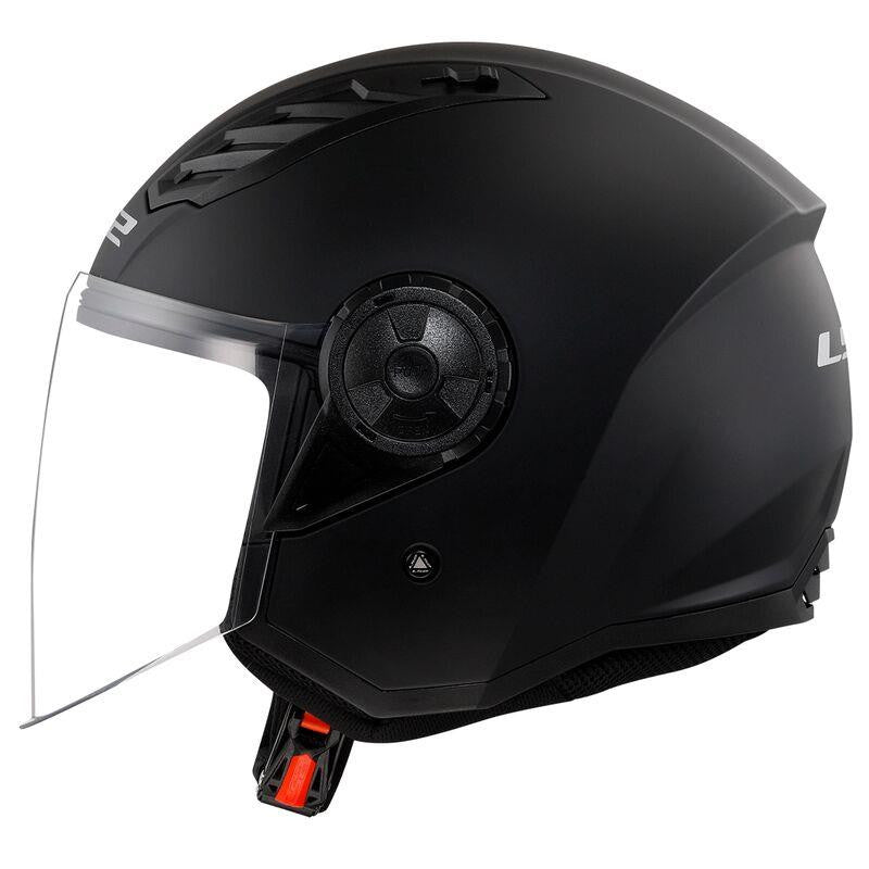 LS2 OF616 Airflow II Plain Motorcycle Open Face Scooter Helmet ECE 22.06-Win Impex Moto