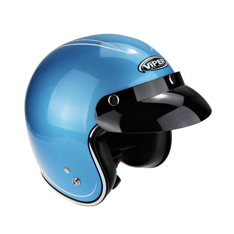 Viper RS05 Slim Jet Open Face Scooter Motorcycle Touring Helmet-Win Impex Moto