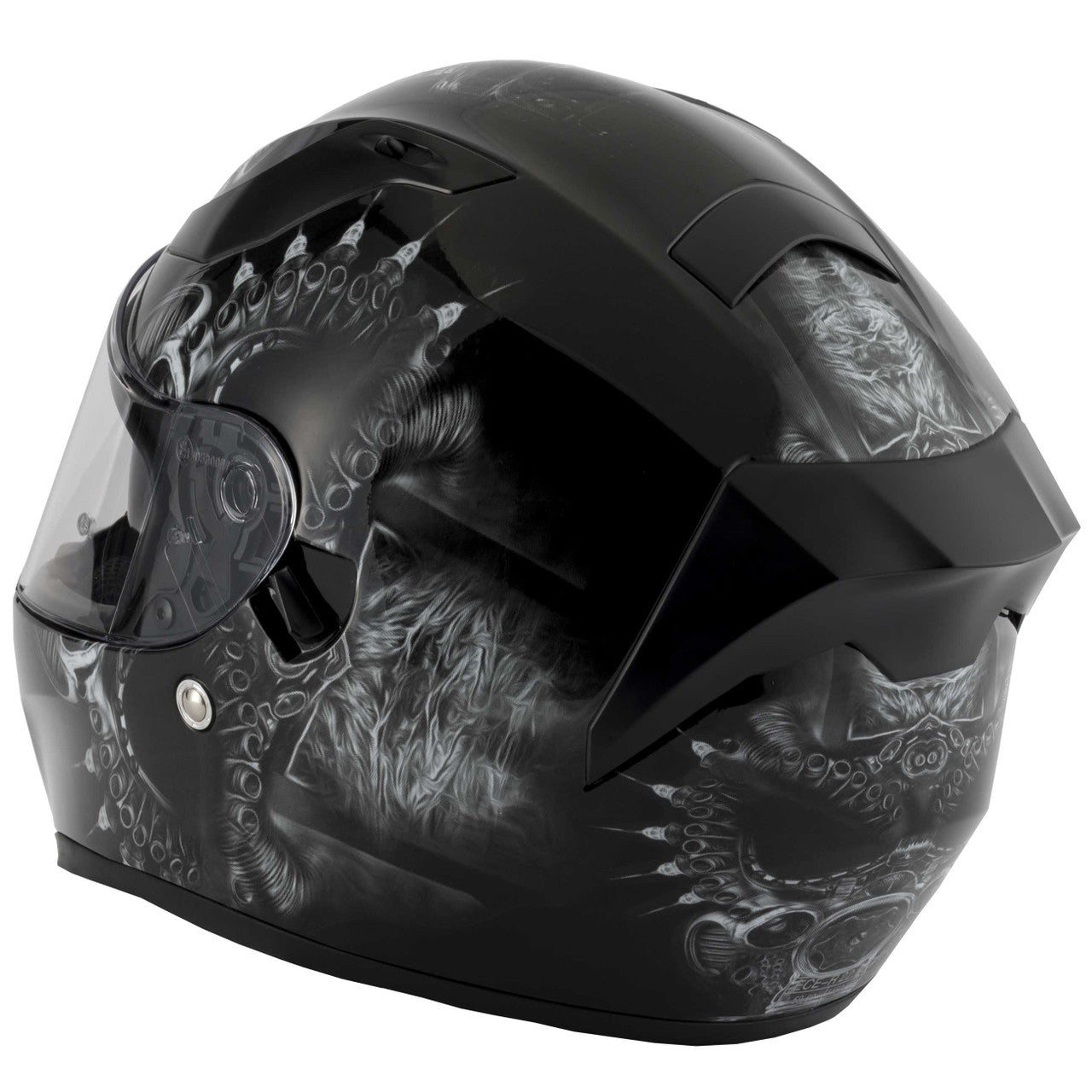 Vcan H128 Drogon Full Face Motorcycle Helmet -Drogon Graphic 2024-Win Impex Moto