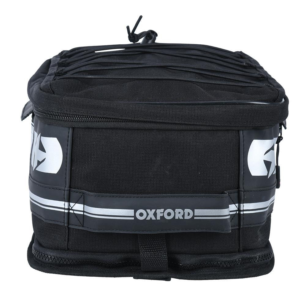 Oxford F1 Small 18L Motorcycle Motorbike Tail Pack Luggage With Zip Base-Win Impex Moto