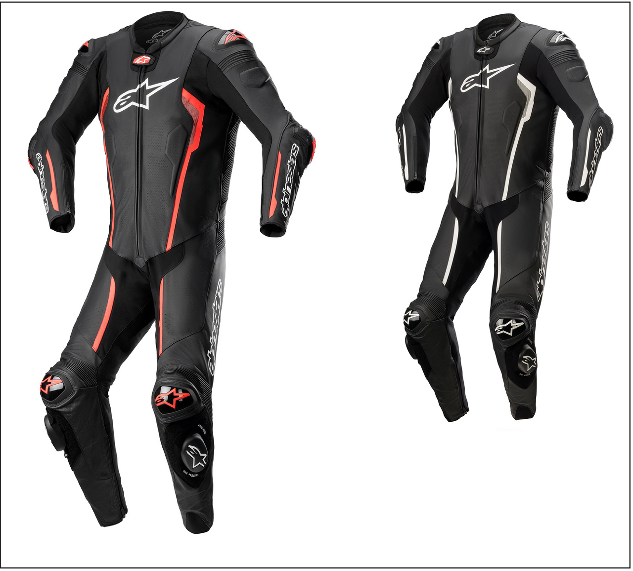 Alpinestars Missile V2 Motorcycle Racing Premium Leather One Piece Suit-Win Impex Moto