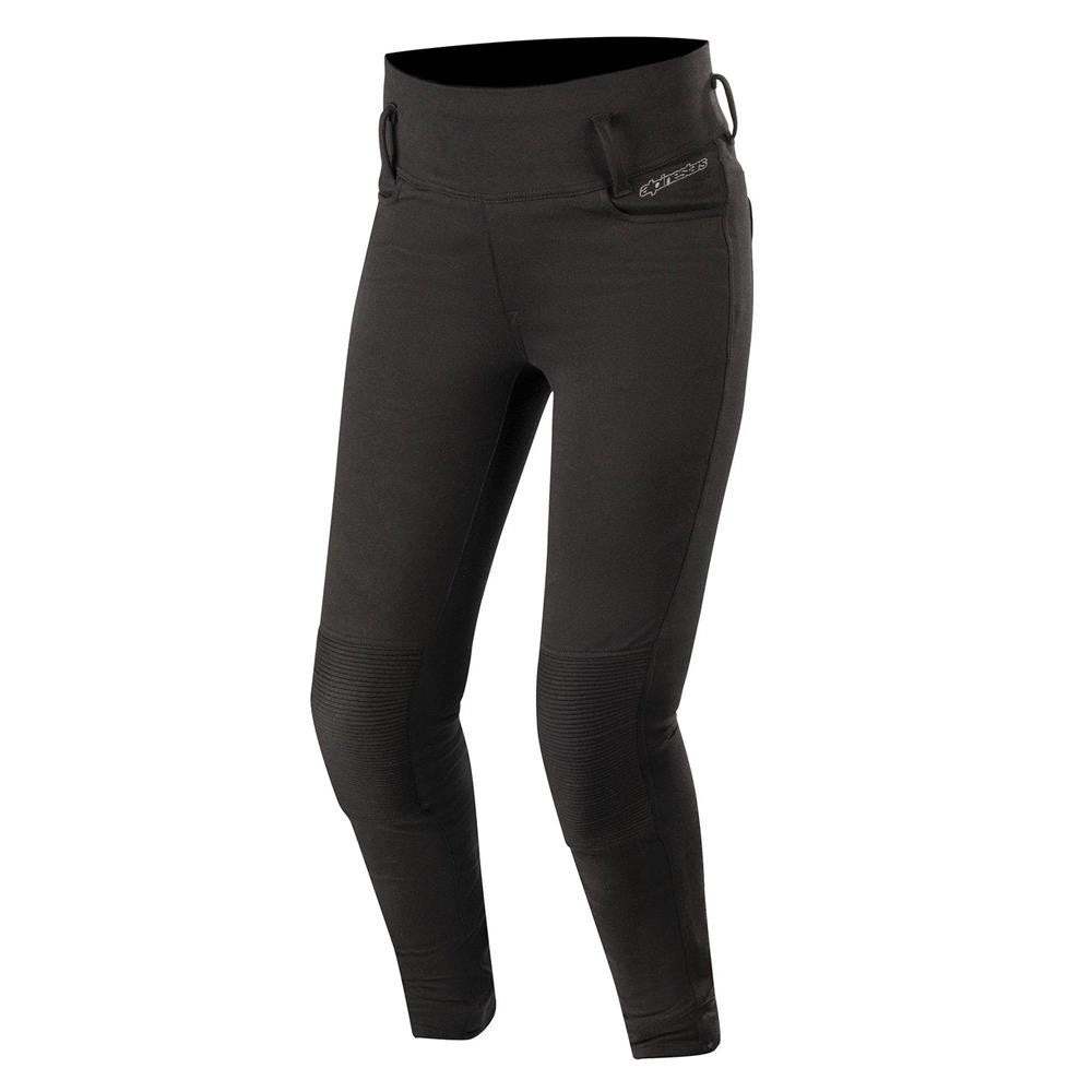 Alpinestars Banshee Women's Short Black Motorcycle Motorbike Leggings-Win Impex Moto