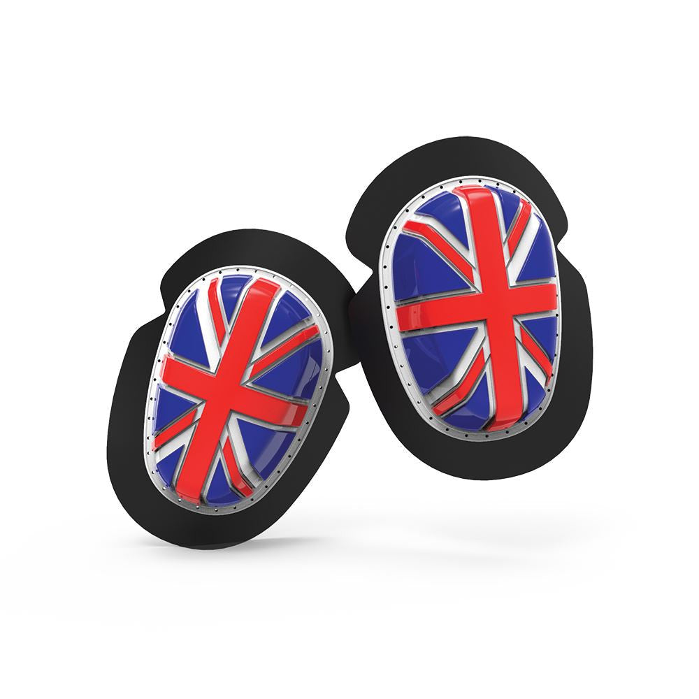 Oxford Knee Sliders Union Jack Hard Wearing For Motorcycle-Win Impex Moto