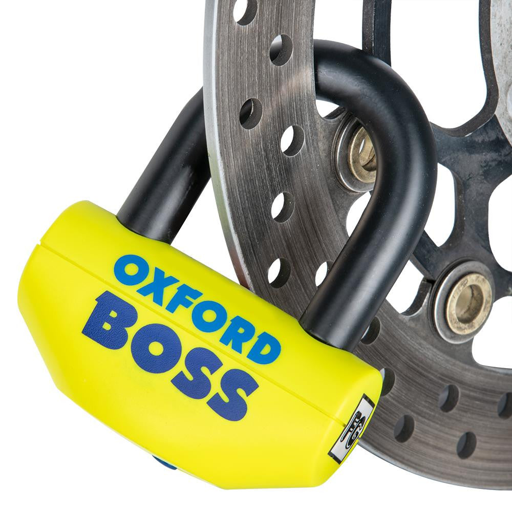 Oxford Big Boss 16mm shackle Motorcycle Motorbike Disc lock-Win Impex Moto