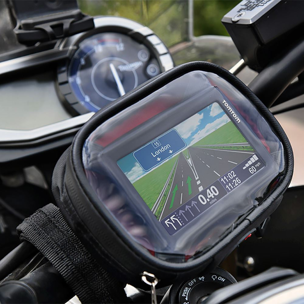 Oxford Motorcycle Motorbike Strap-Nav Sat Nav Holder-Win Impex Moto