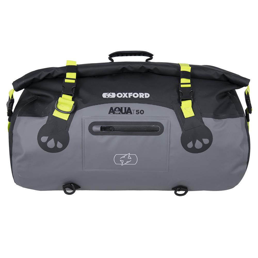 Oxford Aqua T-50 Waterproof Motorbike Roll Bag-Win Impex Moto