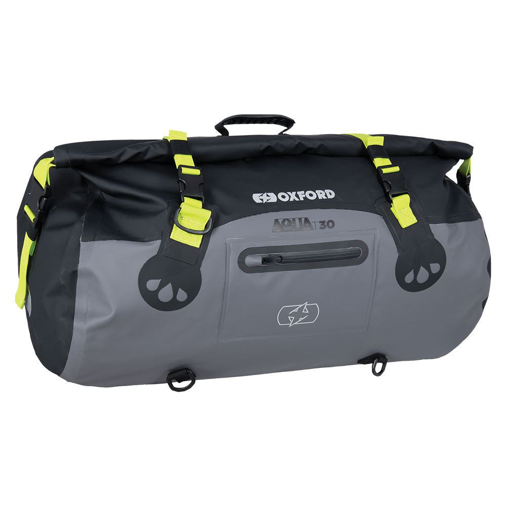 Oxford Aqua T-30 Waterproof Motorcycle Roll Bag 3 Colours-Win Impex Moto