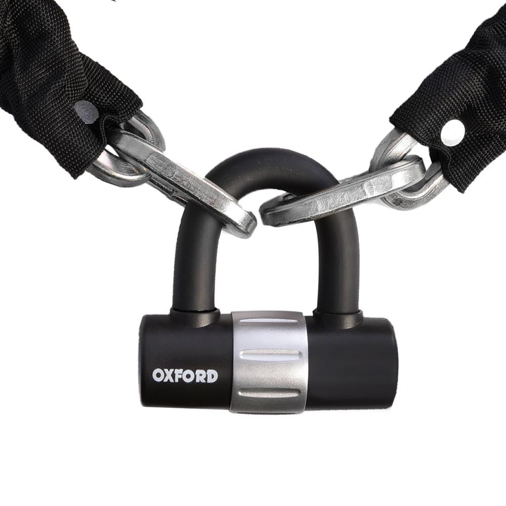 Oxford HD Chain Lock 2m – Heavy Duty Motorcycle Security Lock for Bikes & Scooters-Win Impex Moto