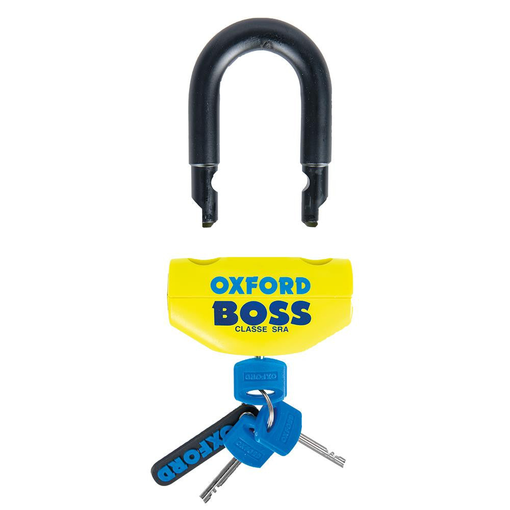 Oxford Big Boss 16mm shackle Motorcycle Motorbike Disc lock-Win Impex Moto