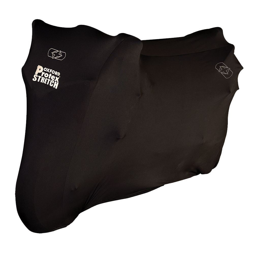 Oxford Protex Premium Stretch-Fit Indoor Motorbike Cover | M | Ultimate Protection-Win Impex Moto