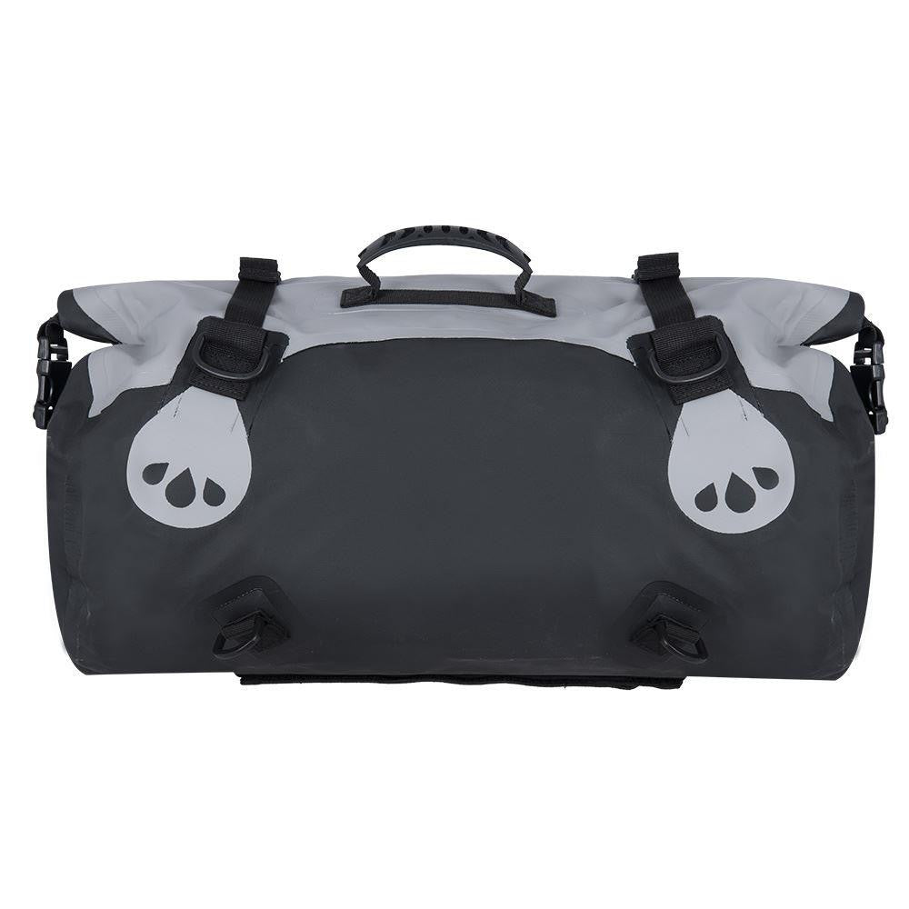 Oxford AQUA T-50 Waterproof Motorcycle Roll Bag 50 Liter Grey Black-Win Impex Moto