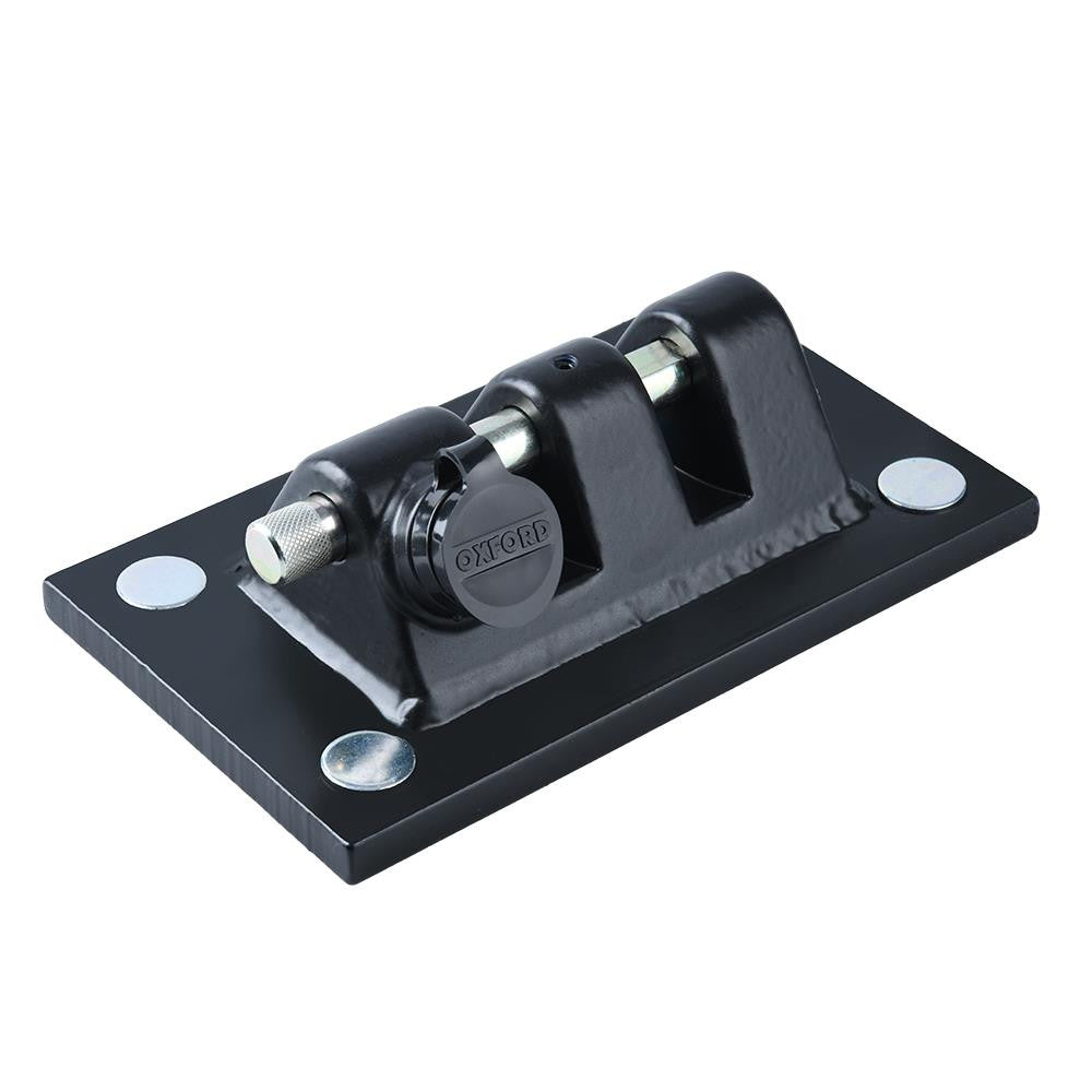 Oxford Docking Station Motorcycle Ground & Wall Mount Security Anchor-Win Impex Moto
