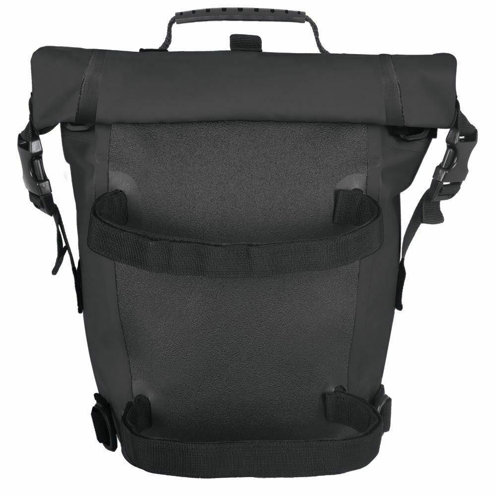 Oxford Aqua T8 Tail Pack Bag Motorcycle Luggage 8L Black-Win Impex Moto