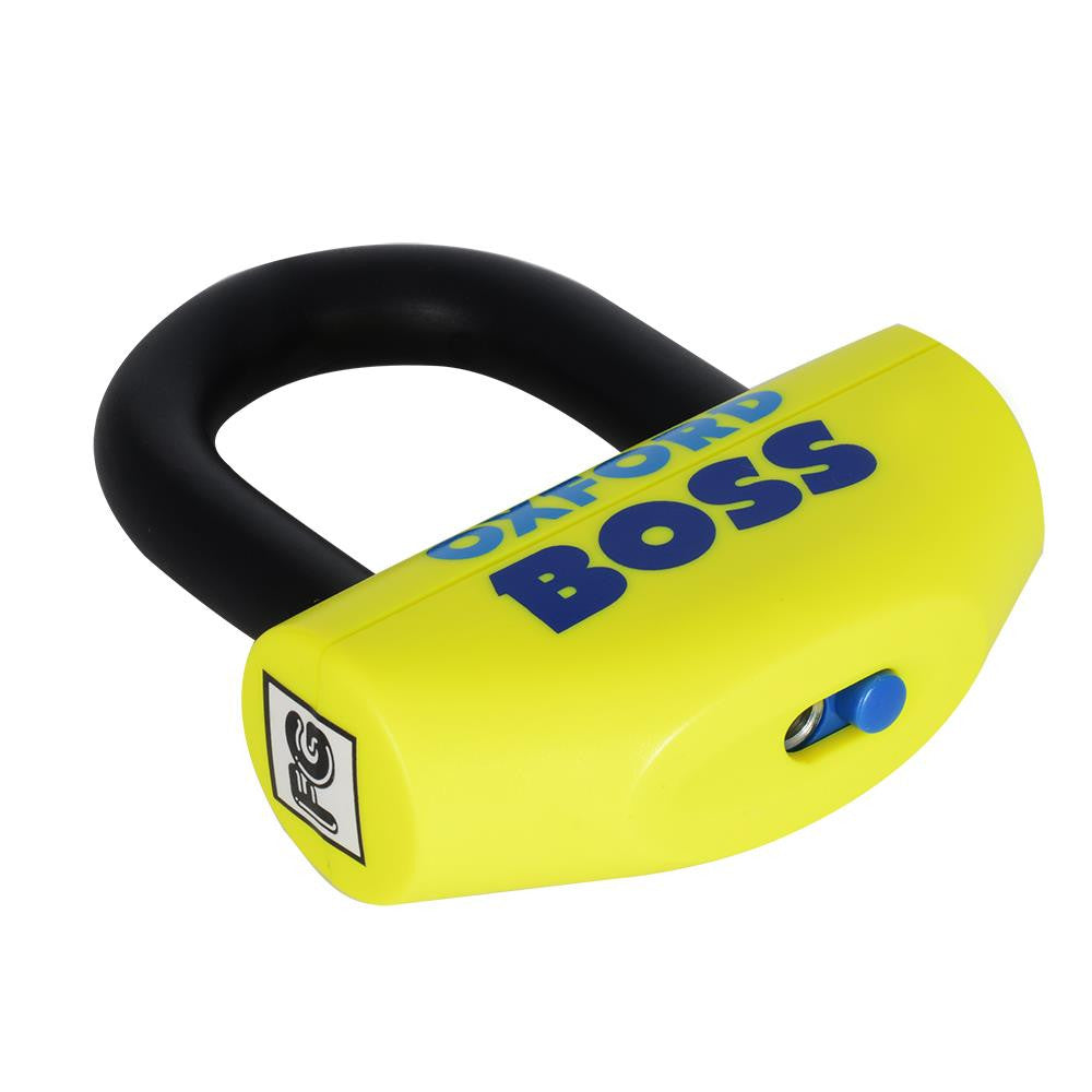 Oxford Boss Motorcycle Motorbike Security Chain & Padlock 1.5m-Win Impex Moto
