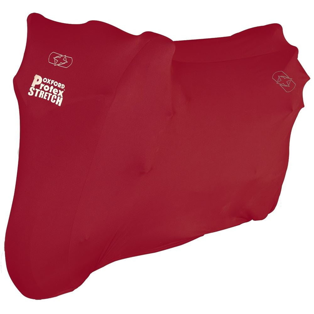 Oxford Protex Premium Stretch-Fit Indoor Motorcycle Cover | M | Superior Protection-Win Impex Moto