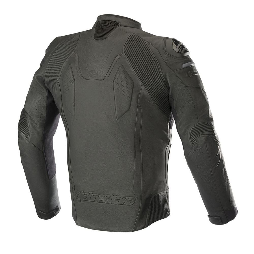 Alpinestars Caliber Leather Sports Jacket Black-Win Impex Moto