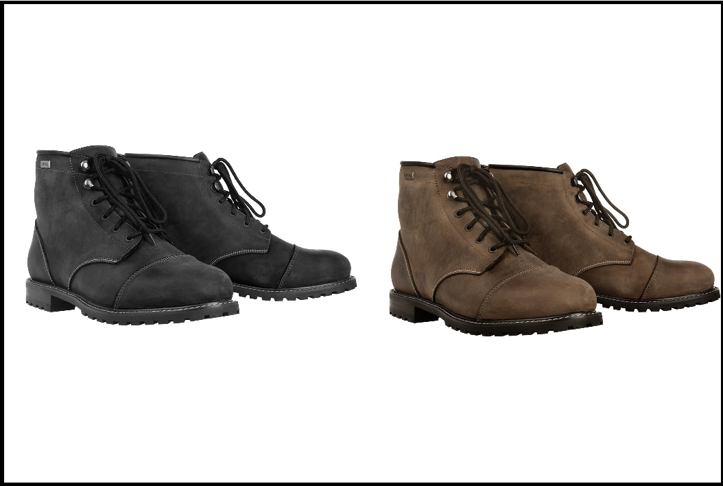 Oxford Hardy MS Short Casual Motorcycle Motorbike Leather Riding Boots CE-Win Impex Moto