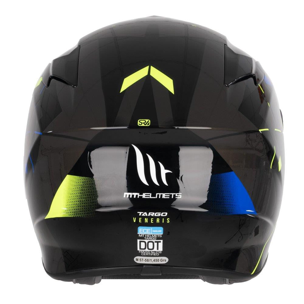 MT Targo Veneris Full Face Motorcycle Helmet-Win Impex Moto