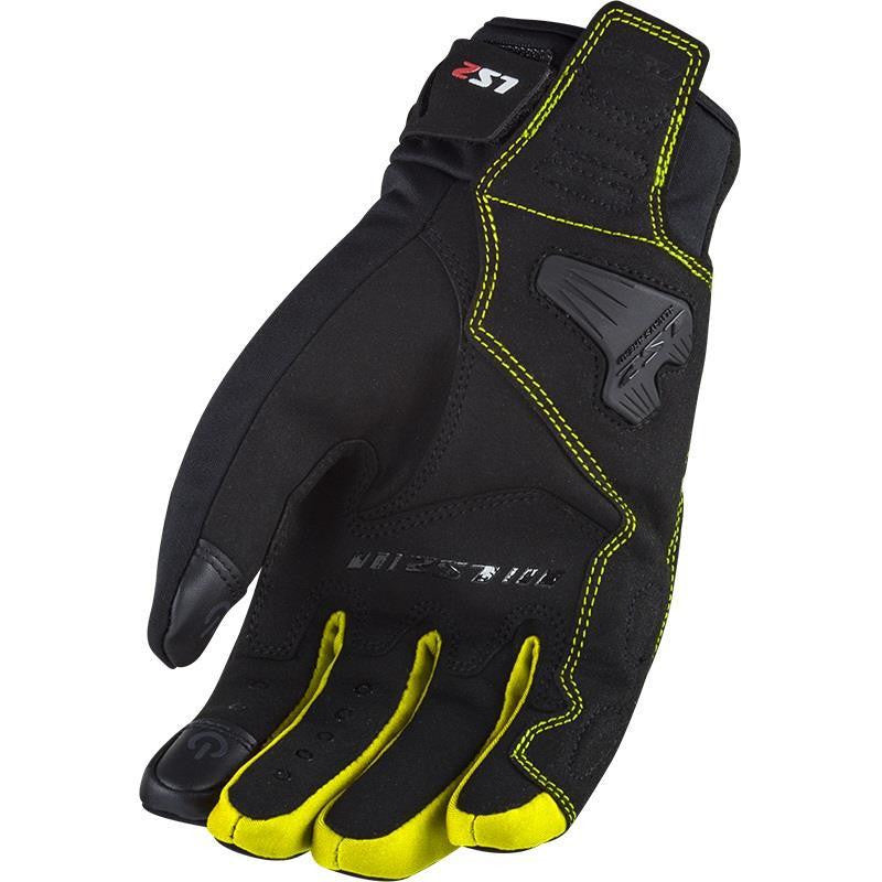 LS2 JET 2 MEN MOTORCYCLE TEXTILE GLOVES TOUCHSCREEN-Win Impex Moto
