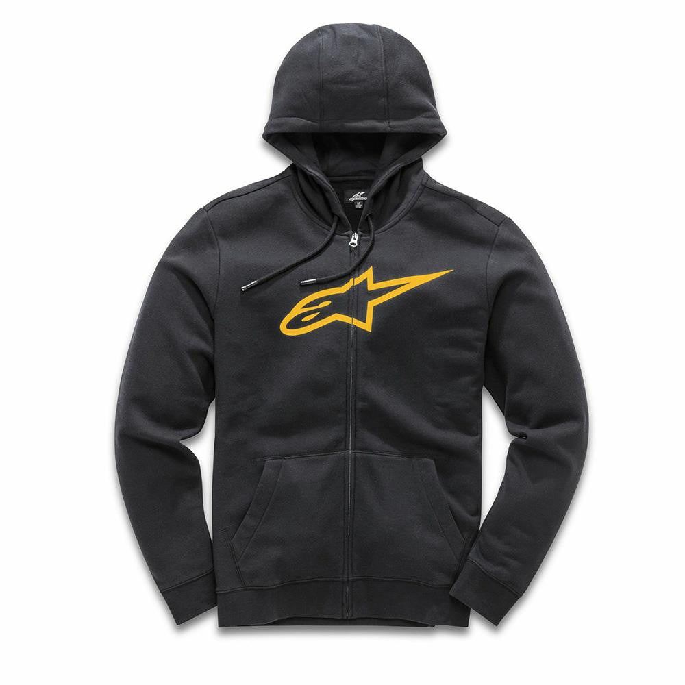 ALPINESTARS AGELESS LI FLEECE MEN'S MOTORCYCLE MOTORBIKE HOODIE ZIPUP HOODIE-Win Impex Moto