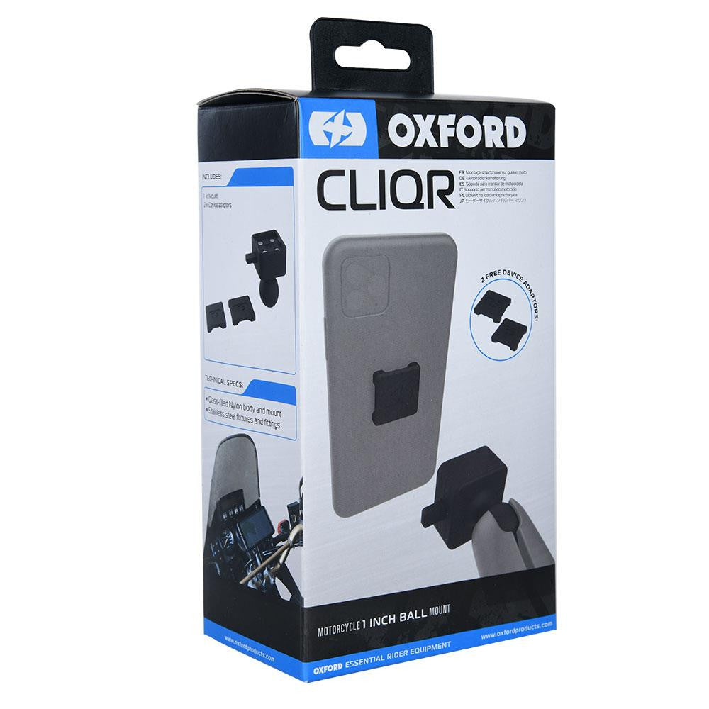 Oxford CLIQR 1 inch ball mount system-Win Impex Moto