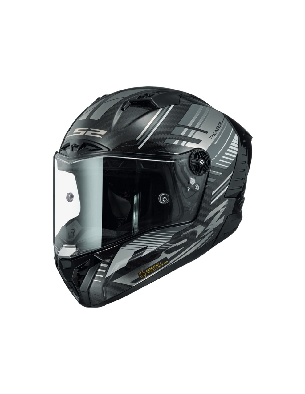 LS2-FF805 Thunder Full Face Motorcycle Motorbike Helmet 2023 with any 1 Free visor-Win Impex Moto