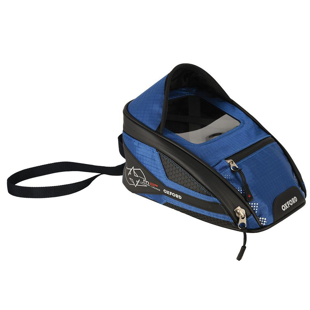Oxford M2R MINI TANK BAG - BLUE-Win Impex Moto