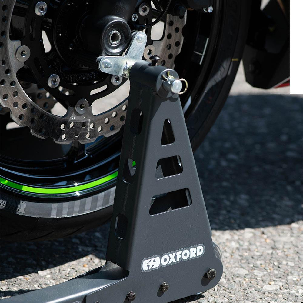 Oxford Zero-G Lite Motorcycle Motorbike Front Paddock Stand-Win Impex Moto