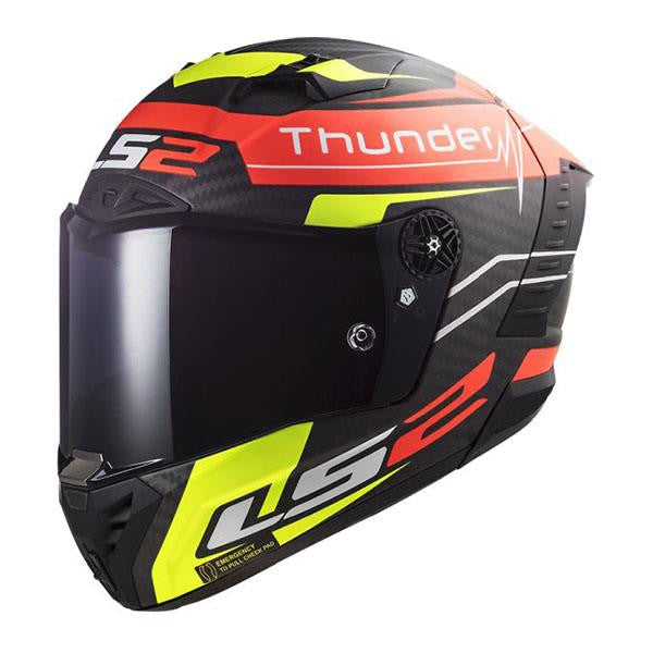 LS2-FF805 Thunder Full Face Motorcycle Motorbike Helmet 2023 with any 1 Free visor-Win Impex Moto