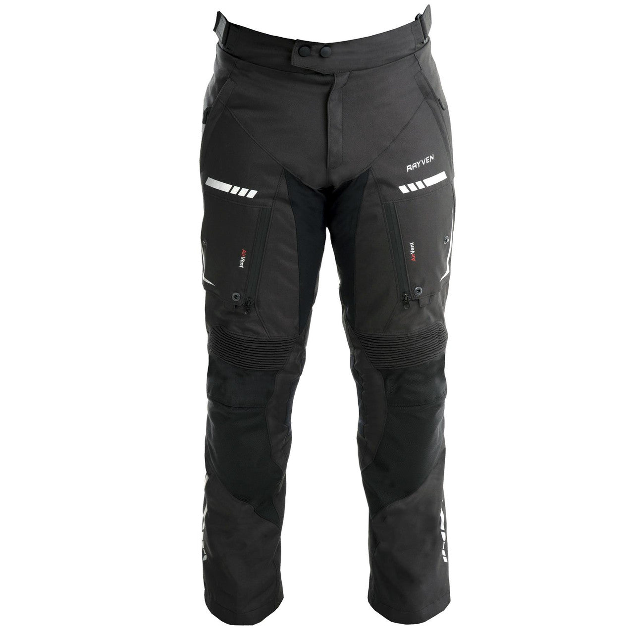 Rayven Motorcycle Motorbike Road Short Leg Trousers – Black-Win Impex Moto